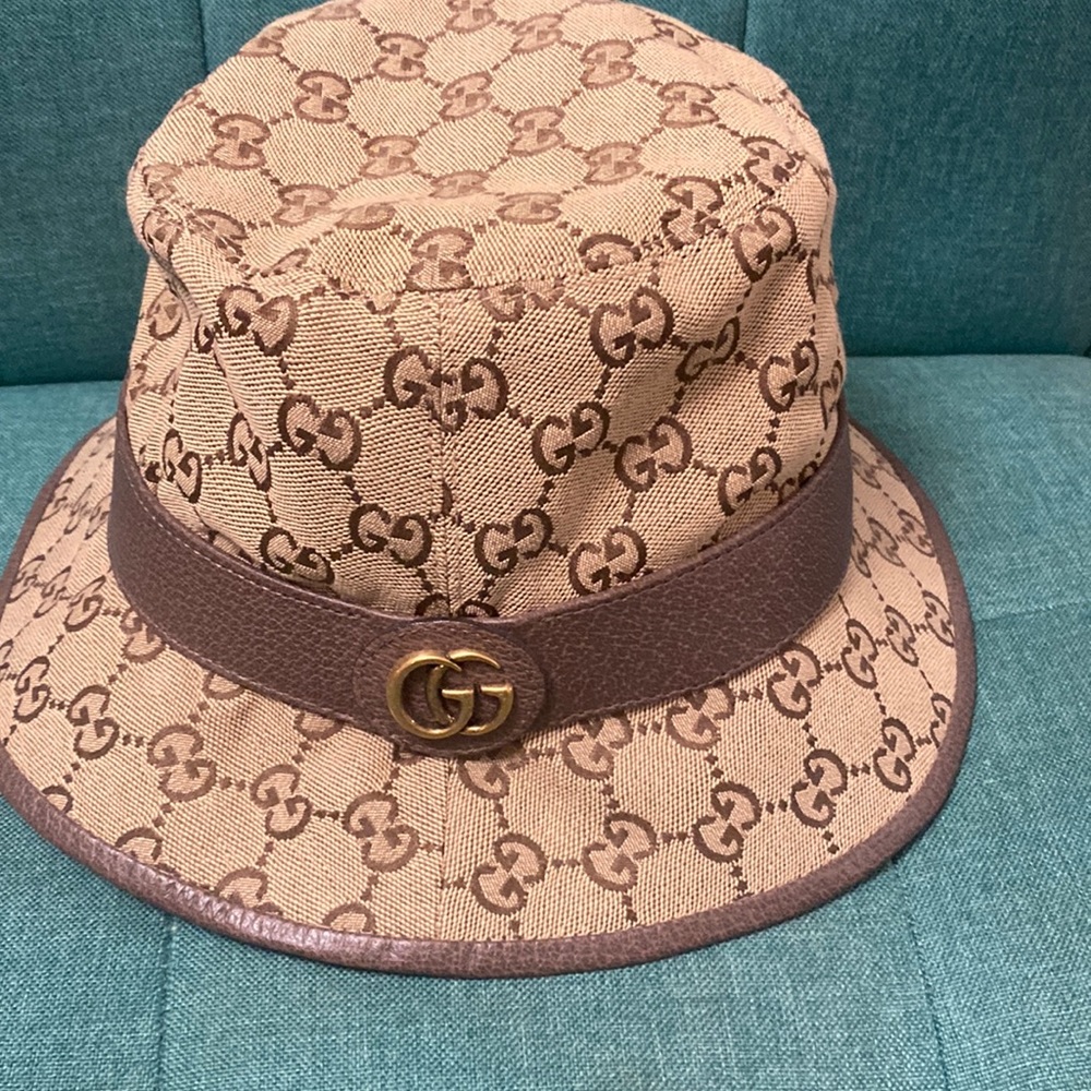 Gucci Canvas Bucket Hat M